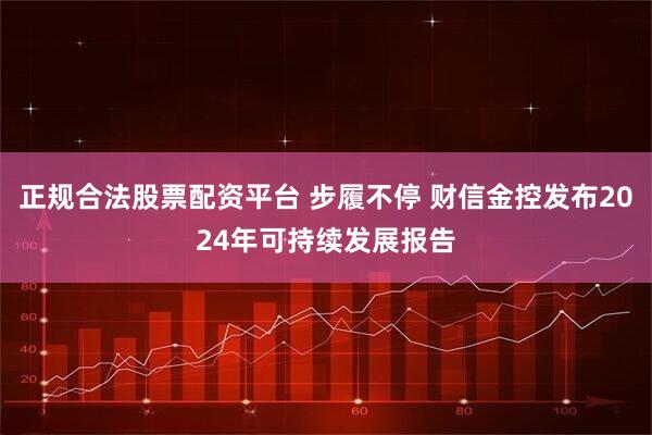 正规合法股票配资平台 步履不停 财信金控发布2024年可持续发展报告