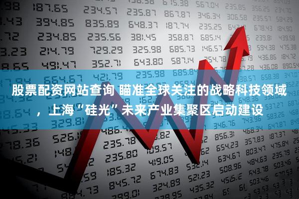 股票配资网站查询 瞄准全球关注的战略科技领域，上海“硅光”未来产业集聚区启动建设